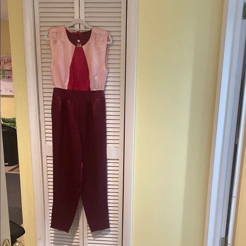 Marc by Marc Jacob Pink and Red Jumpsuit